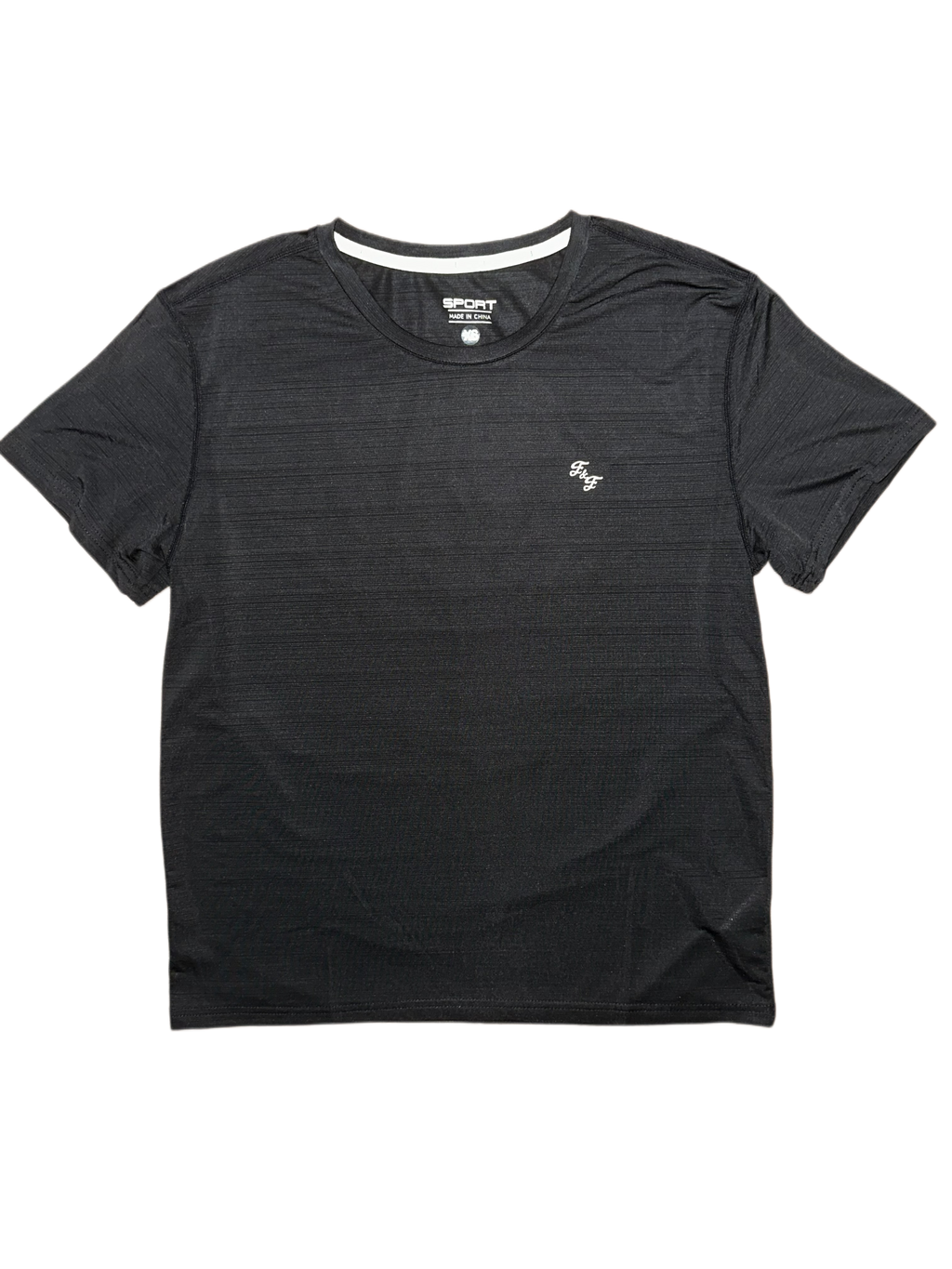 Black Running Tee